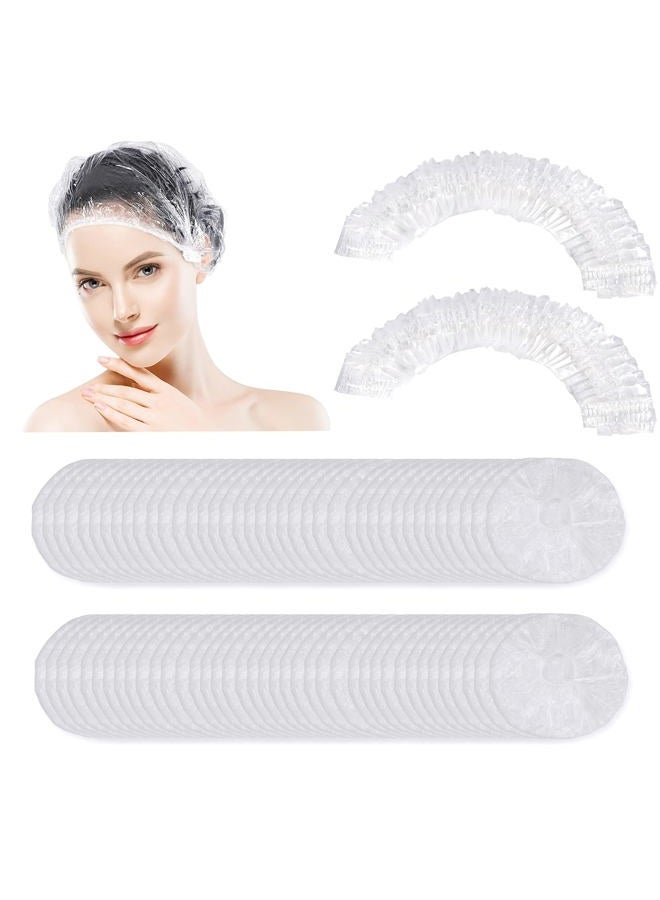 Ceizioes 150 PCS Upgrade Disposable Shower Caps. Ceizioes Waterproof Hair Bath Caps. Thickening Shower Cap for Women Kids Girls. Hotel and Hair Salon. Travel Spa. Home Use Beauty Salon - Image 1