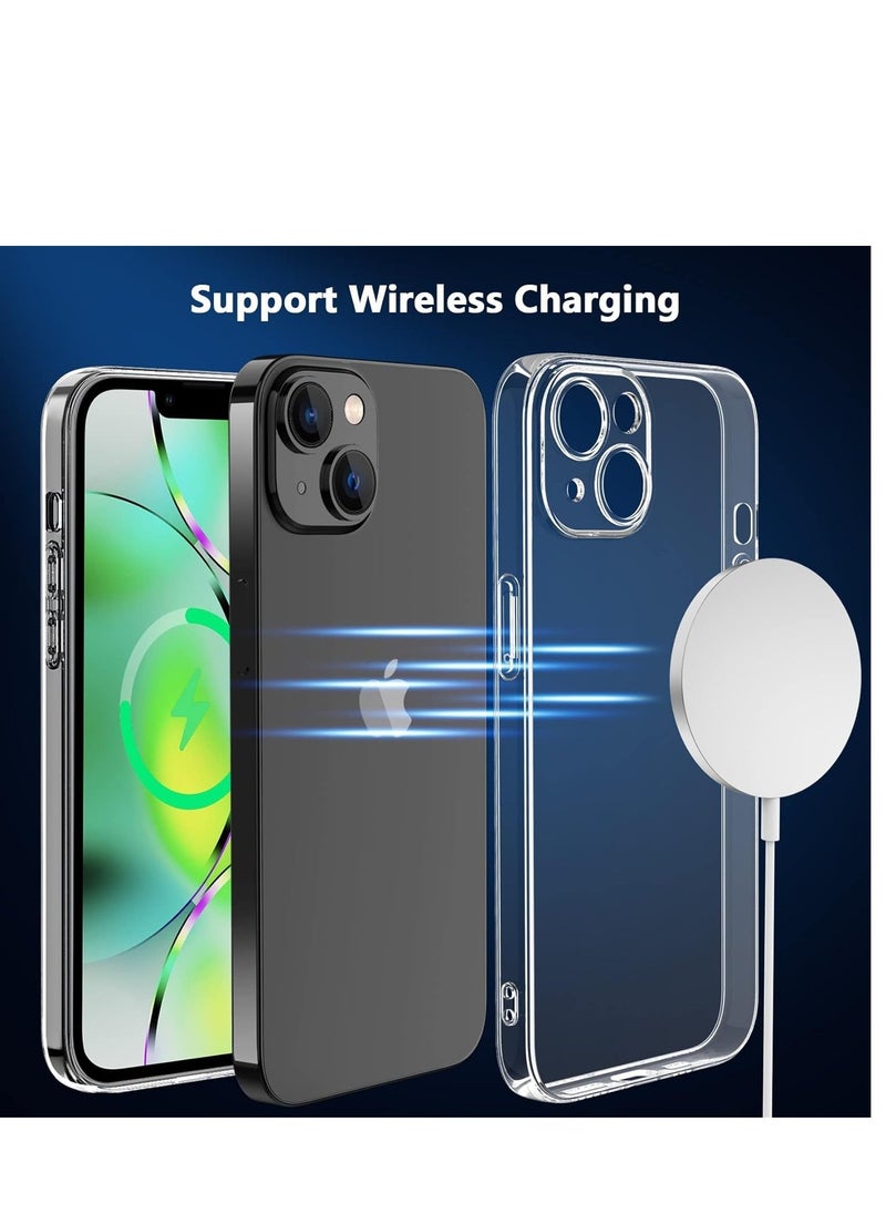 Raxoom Premium Clear Case Compatible with iPhone 14 Plus Back Cover With Full Camera Lens Coverage, Anti-Yellowing & Slim Case - Image 4