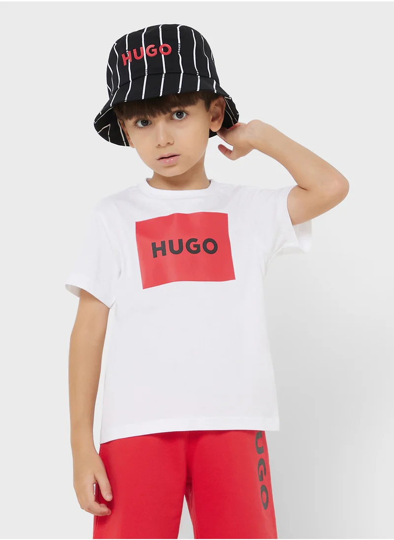 هوجو Kids Logo T-Shirt
