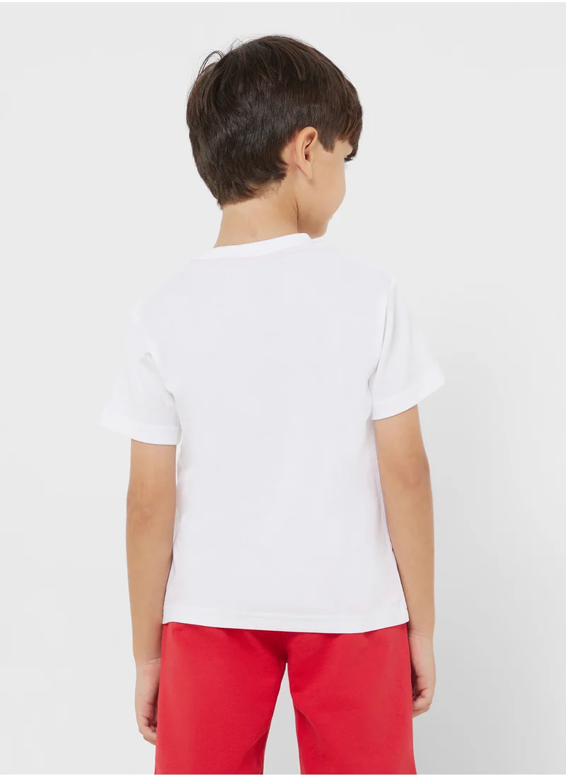 هوجو Kids Logo T-Shirt