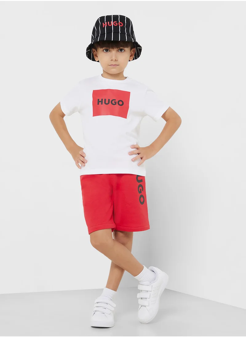 هوجو Kids Logo T-Shirt