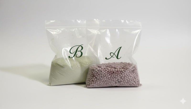 Meridian Hydroponics Nutrient Solution, A+B System, Concentrated Powder, 104g & 183g