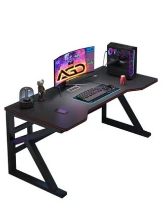 K-Shape Computer Gaming Table with Sturdy and Easy-to-Assemble Desktop (brown) - pzsku/ZC14C0398A0E64FFA9FBCZ/45/1751712392/ef5c486d-df06-4556-9daa-44de93164ae9