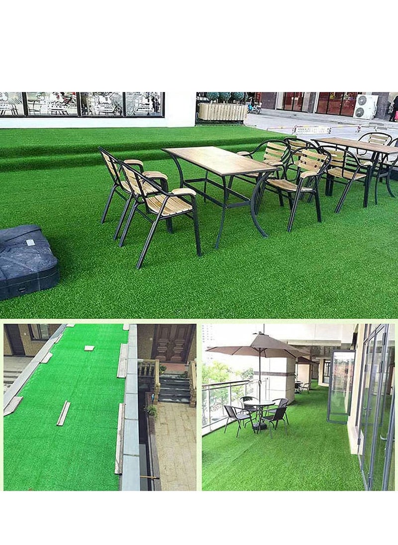 LINGWEI Artificial Grass Carpet Fake Grass Turf 30mm Garden Lawn Landscape Balcony Synthetic Turf Mat Thick Fake Grass Pet Pad  - Image 3