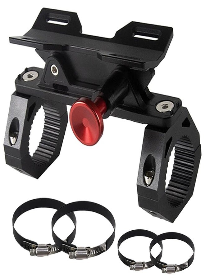 KANGIKX UTV Fire Extinguisher Mount Kit - Quick Release Fire Extinguisher Mounting Bracket Adjustable 1.75'' to 2'' Roll Bar Aluminum Alloy Heavy Duty for Polaris RZR Ranger Can-Am Maverick ATV - Image 1