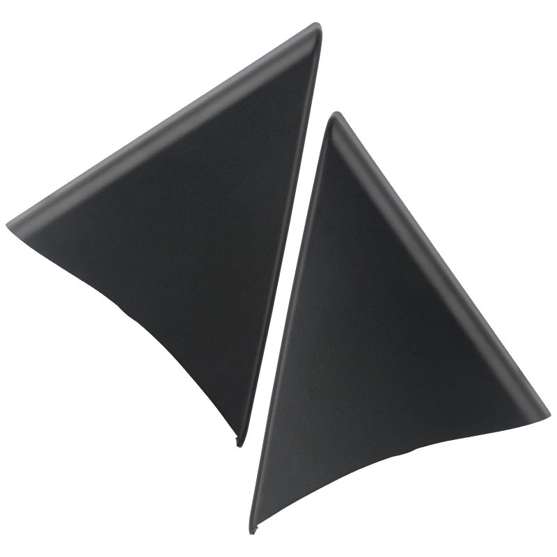 APPERFiT Front Door Upper Trim Panel Triangle Cover Compatible with 20072013 Chevrolet Chevy Avalanche Silverado Suburban Tahoe GMC Sierra Yukon Replaces 25857289 25857294