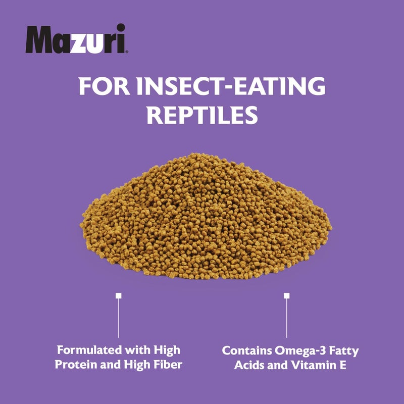 Mazuri | Bearded Dragon Food - Insect Portion of a Complete Diet | 8 Ounce (8 oz) Bag - Image 5