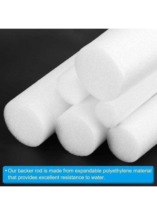 Biella 10Mtr White Colour Backer Rod For Gaps And Joints, Foam Rope Caulk Crack Joint Filler Roll Seal Weather Strip For Home Construction (25Mm) - Image 5