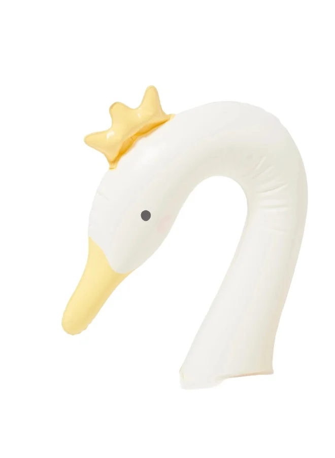 SUNNY LIFE Kids Swan Pool Ring | Inflatable Swan Swim Ring for Kids | Swan-Shaped Pool Float | Summer Water Toy | Kids Swimming Pool Accessories