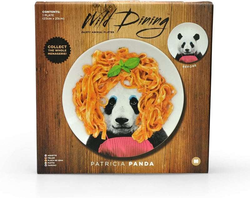 Mustard Wild Dining Dinner Plate I Funny Dinner Plate I 100 Ceramic I 9inch Plate I Funny Plate with Goofy Pet Print I Gift Idea for Students  Di  - Image 3