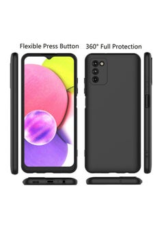 Fashion Case Soft Touch Mobile Phone TPU Case For Samsung Galaxy A03s, Shockproof Back Cover, Full Body Protection  - Image 3