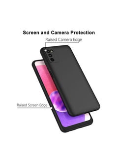 Fashion Case Soft Touch Mobile Phone TPU Case For Samsung Galaxy A03s, Shockproof Back Cover, Full Body Protection  - Image 4