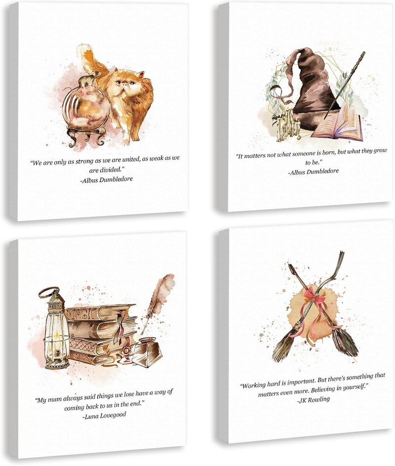 KAIRNE Magical Quotes Wall Art Set - Image 1