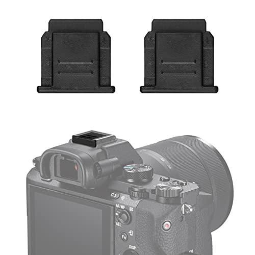 ChromLives Updated Soft Silicone Camera Eyepiece Eyecup for Sony A7III A7II A9 A7S A99II A58 A7 A7R IV A7RIII A7SII, 2Pack Camera Hot Shoe Cover for Sony + 2Pack Camera Eye Cup Replacement for Sony - Image 5