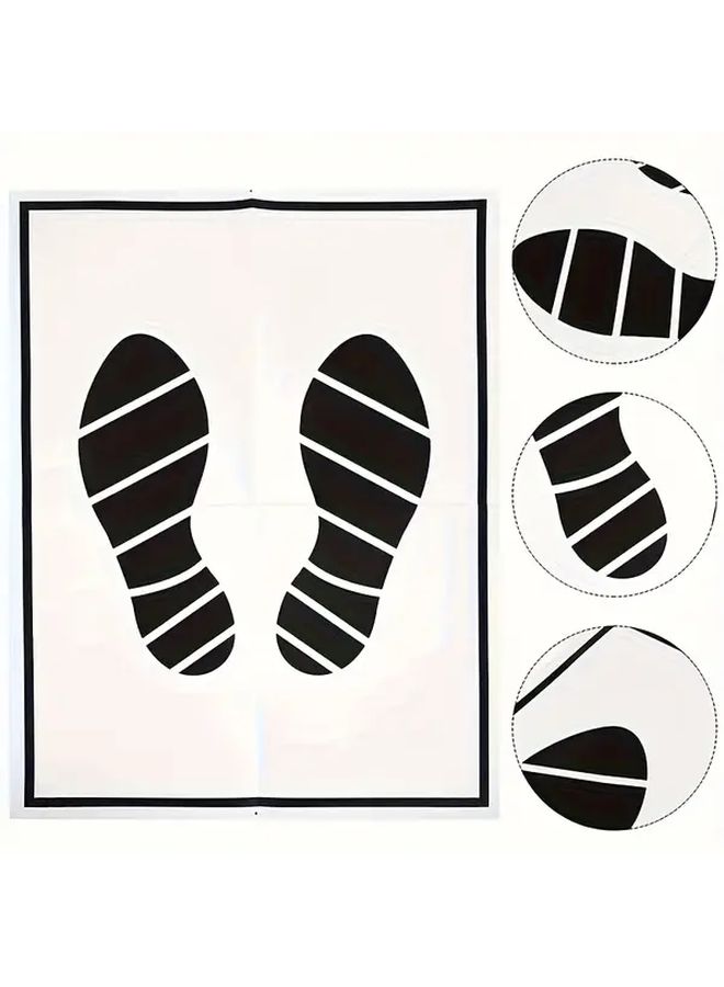 25pcs Disposable Car Floor Mats Universal Fit 15x20 Inches Wear Resistant Protection - Image 3