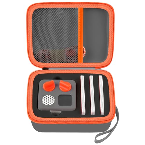 casmilee Travel Case Compatible with Yoto Mini – Kids Audio & Music Player, Holder Bag for Children’s Speaker Plays Audiobook Cards -Grey - Image 1