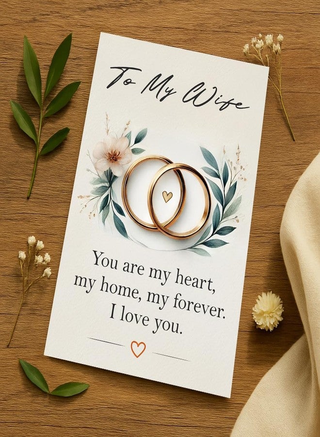 Cheerin Wife Valentines Day Greeting Card - Image 4