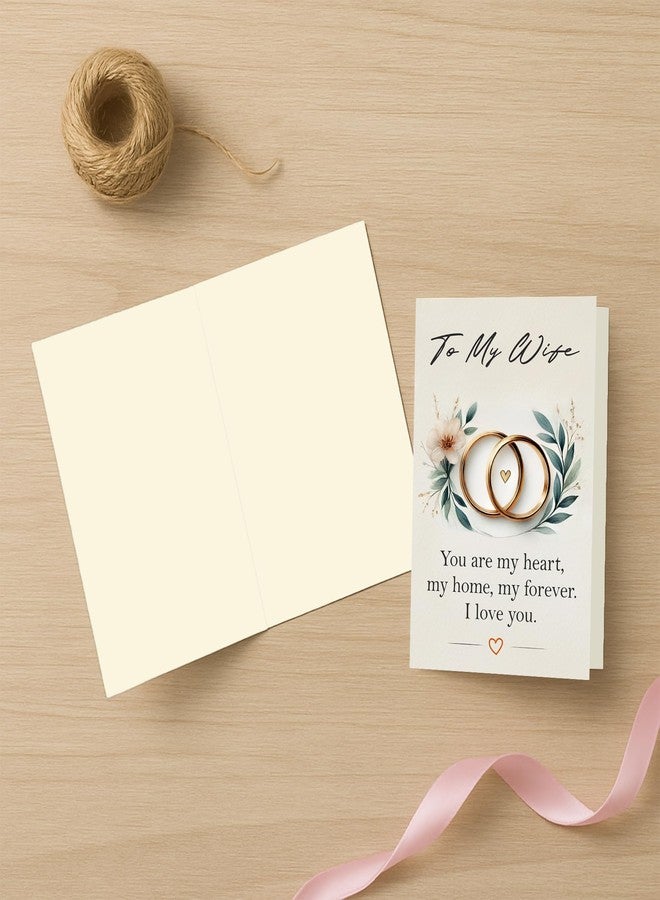 Cheerin Wife Valentines Day Greeting Card - Image 2