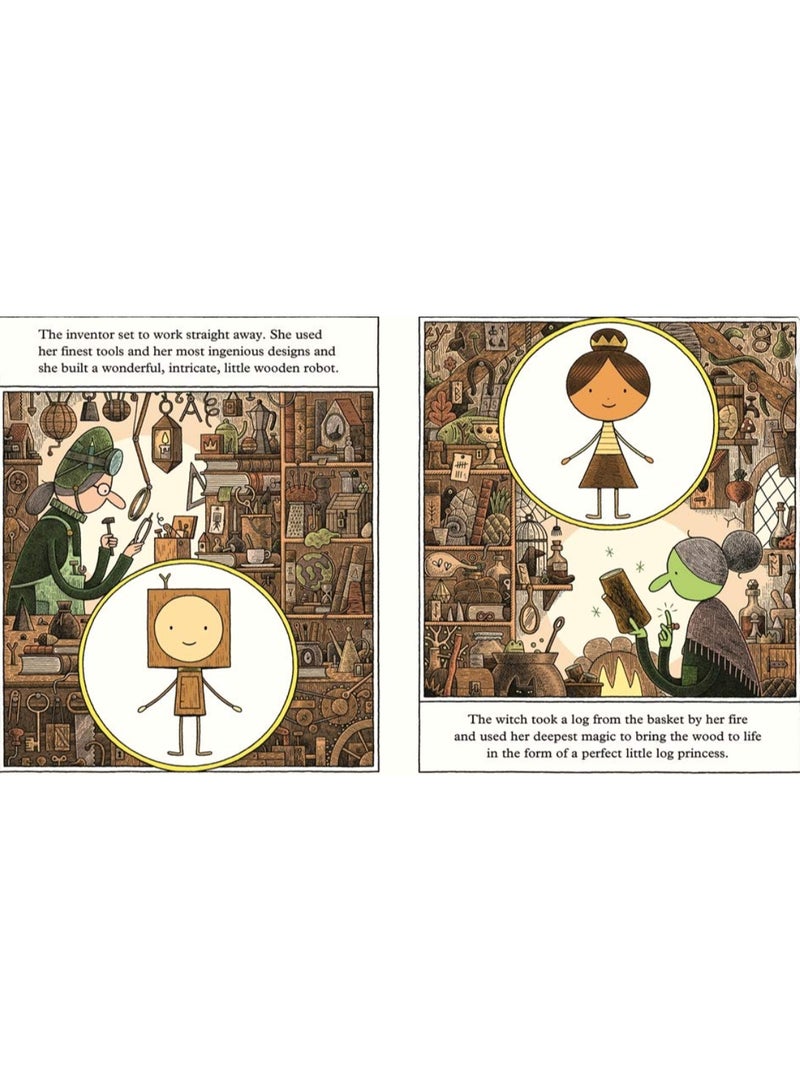The little wooden robot and the Log princess - Image 2