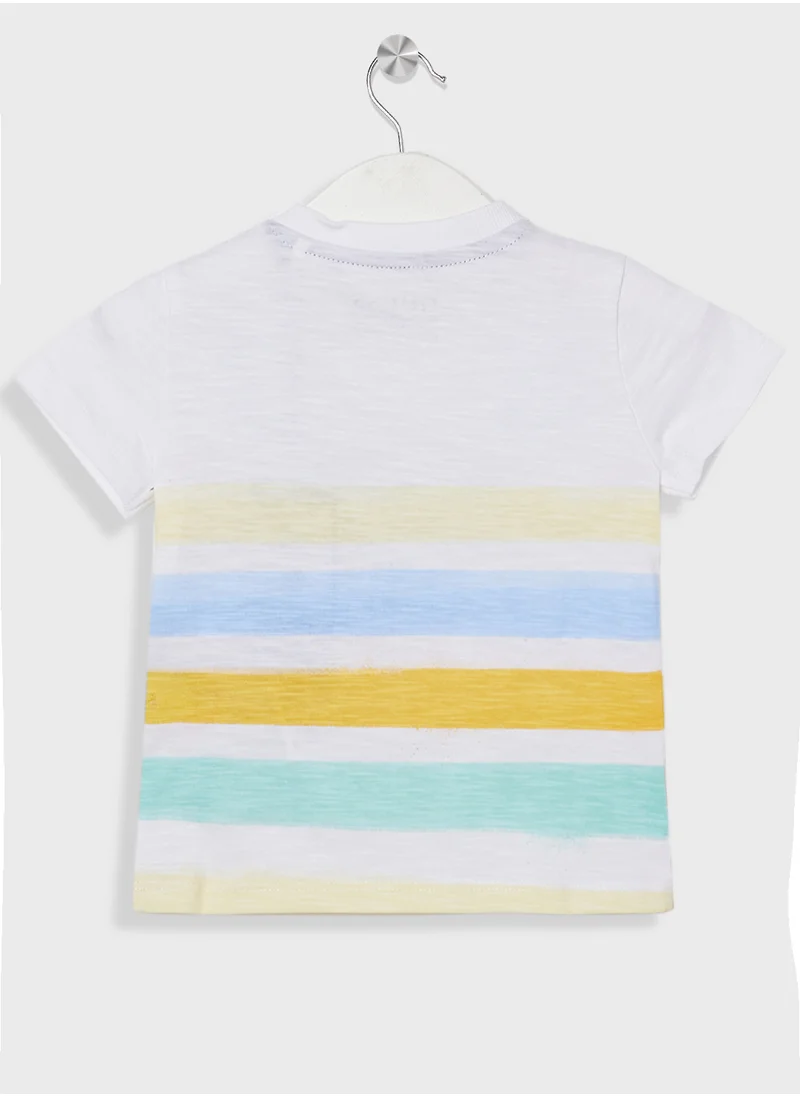GUESS Infant Logo T-Shirt & Pants Set