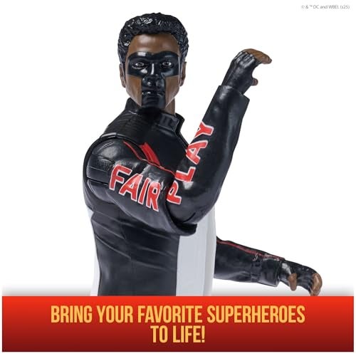 DC Comics, Superman, Mr. Terrific, 6-Inch Action Figure, Authentic Superman Movie Styling, Super Heroes Kids Toys for Boys and Girls Ages 4 and Up - Image 2