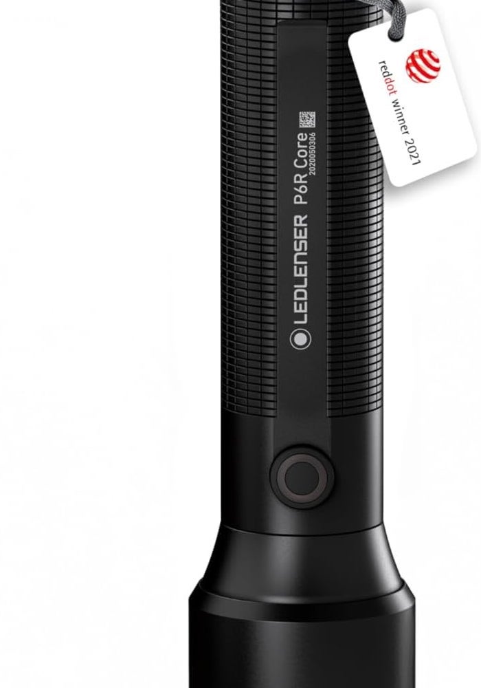 Ledlenser P6R Core Rechargeable Flashlight - 900 Lumens, IP68 Waterproof, Adjustable Focus - Image 1