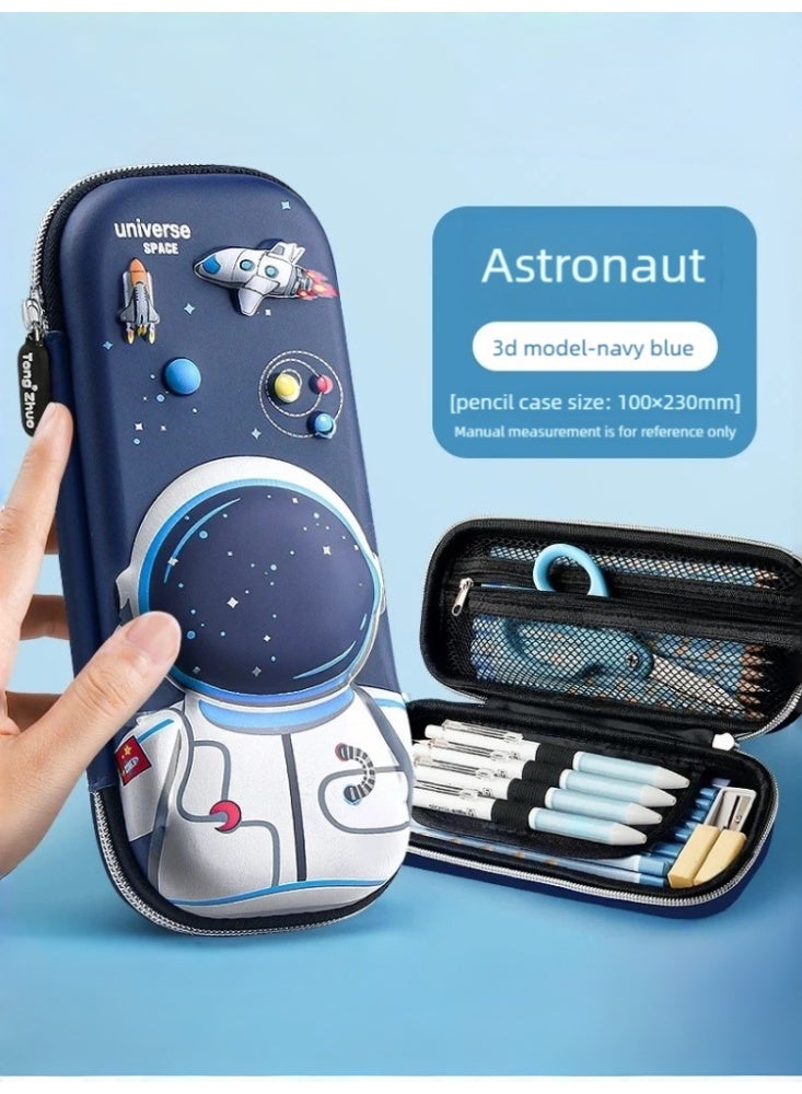 I LOVE KIDS Space Theme Gift Set & Birthday Gift For Boys,7-in-1 Astronaut Stationery & Building Blocks Kit,Ideal Birthday/Back-to-School Present for Boys (6-12 Years) - Image 3