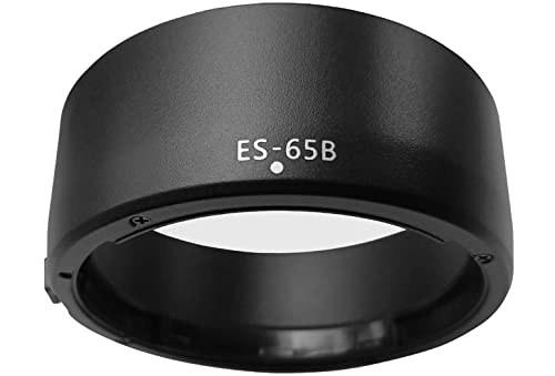 HUIPUXIANG غطاء عدسة RF 50mm لكاميرا كانون RF50mm f/1.8 STM (ليس RF50mm F 1.2L USM) على كاميرا EOS R6 R5 RP R (للإكسسوارات)، غطاء HUIPUXIANG ES-65B متوافق مع غطاء عدسة كانون 43mm - Image 1