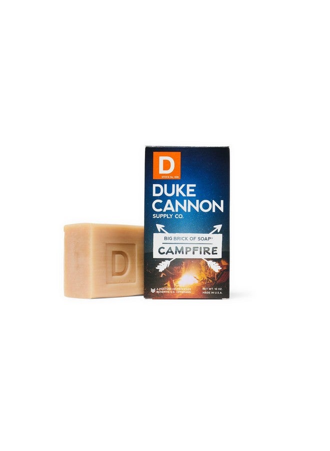 Duke Cannon Supply Co. Big Brick Of Soap Bar For Mensuperior Grade Extra Large Masculine Scents All Skin Types Parabenfree 10 Oz (6 Pack) (Campfire 10 Oz (Pack Of 6)) - Image 2