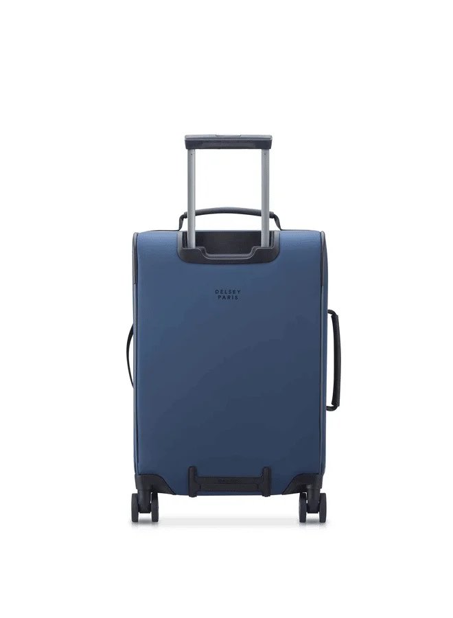 DELSEY Paris Turenne 2.0 Softcase Expandable Luggage Trolley - Night Blue