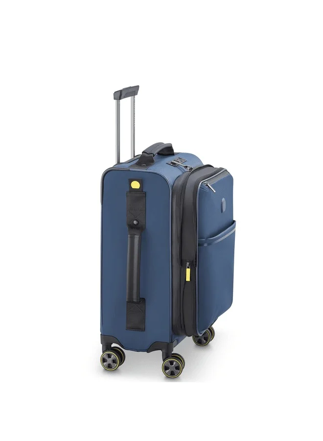 DELSEY Paris Turenne 2.0 Softcase Expandable Luggage Trolley - Night Blue