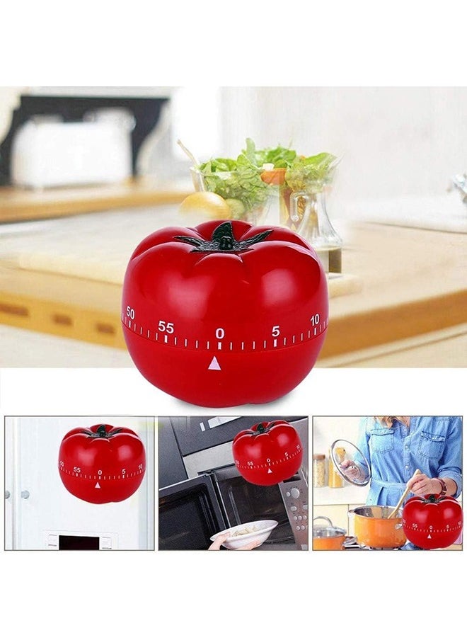 Arabest - Kitchen Timer, 1-60 Minutes, 360 Degree Cooking Tool Cute Cartoon Mechanical Countdown Tomato Timer, Alarm Clock Creative Multi-Function Cooking Countdown Timer for Kids and Adults Baking - Image 1