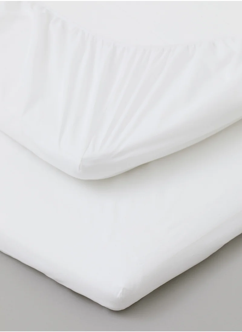 H&M Fitted Cotton Sheet