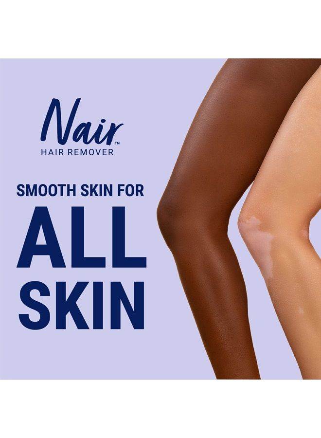 Nair Glide On Hair Removal Cream, Arm, Leg, and Bikini Hair Remover, Depilatory Cream, 3.3 Oz Stick - Image 4