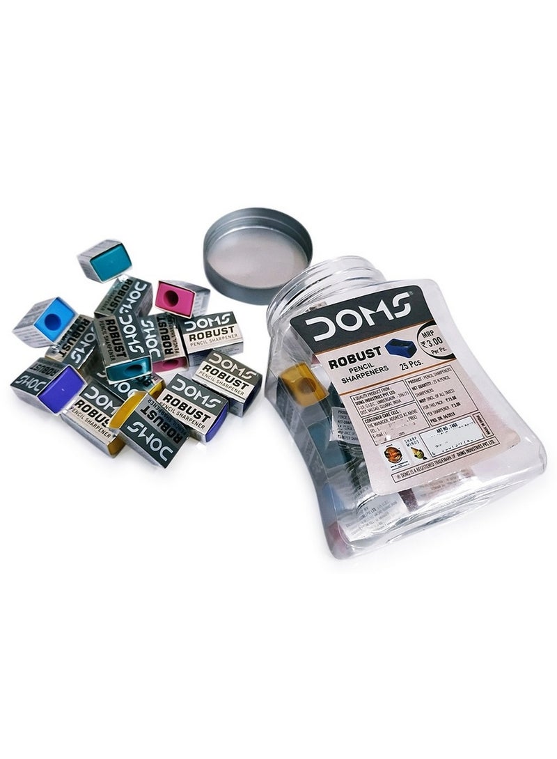 دومس مبراة أقلام رصاص قوية 25 قطعة - Image 2