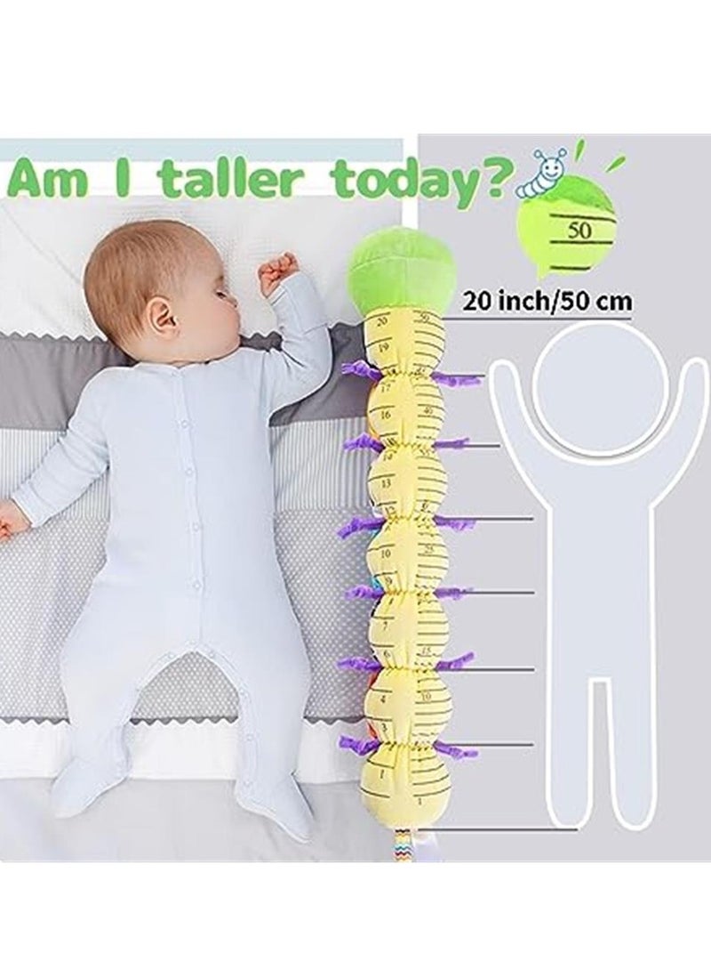 Baby Toys Musical Caterpillar, Infant Toys for Teething Tummy Time 0-3-6-12 Months, Stuffed Animal Activity Soft Toys with Multi-Sensory Crinkle, Rattle and Textures, Newborn Gifts - Image 3