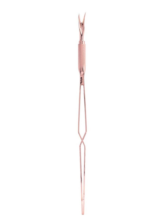 Sonew 3 Colors Nail Shaping Clip Nail Glue Removal Clamp Stainless Steel Clip Nail Art Tool for Home and Professional Use(Rose Gold) - Image 3