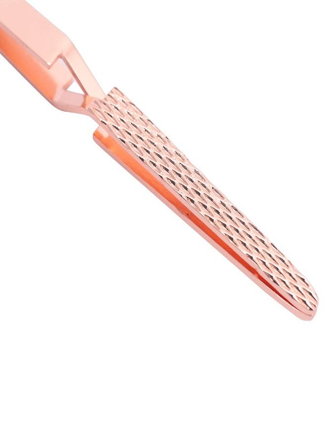 Sonew 3 Colors Nail Shaping Clip Nail Glue Removal Clamp Stainless Steel Clip Nail Art Tool for Home and Professional Use(Rose Gold) - Image 4