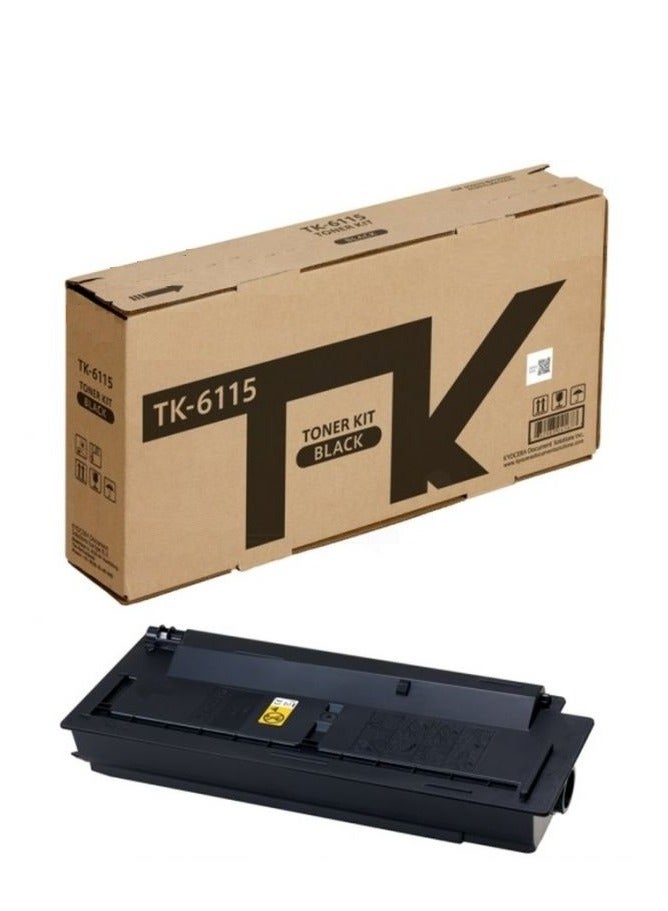 TK-6115 Toner Cartridge TK6115 Compatible for KYOCERA ECOSYS M4125 M4125idn M4132 and M4132idn. - Image 1