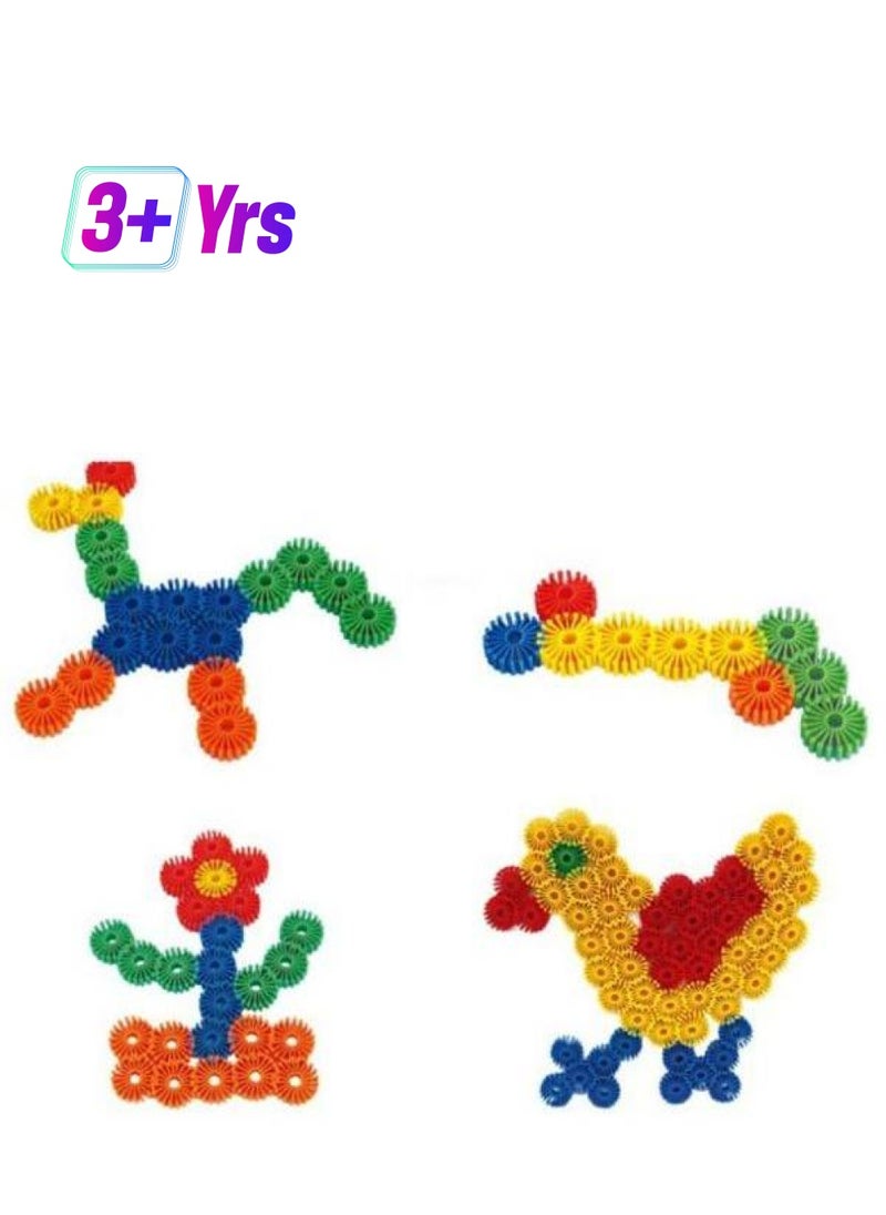 Round Building Block Assembling Building Blocks Early Education Toys For Children 3+ Years 