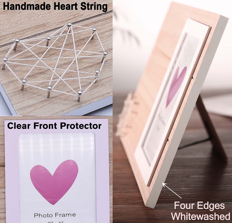 Sioial Best Shower Gifts for Baby-Baptism Present-Shower Party Present for Newborn,Birthday Christmas Gift for Baby Kids Boys Girls-Wooden Photo Frame Picture Frame-Twinkle Twinkle Little Star - Image 4