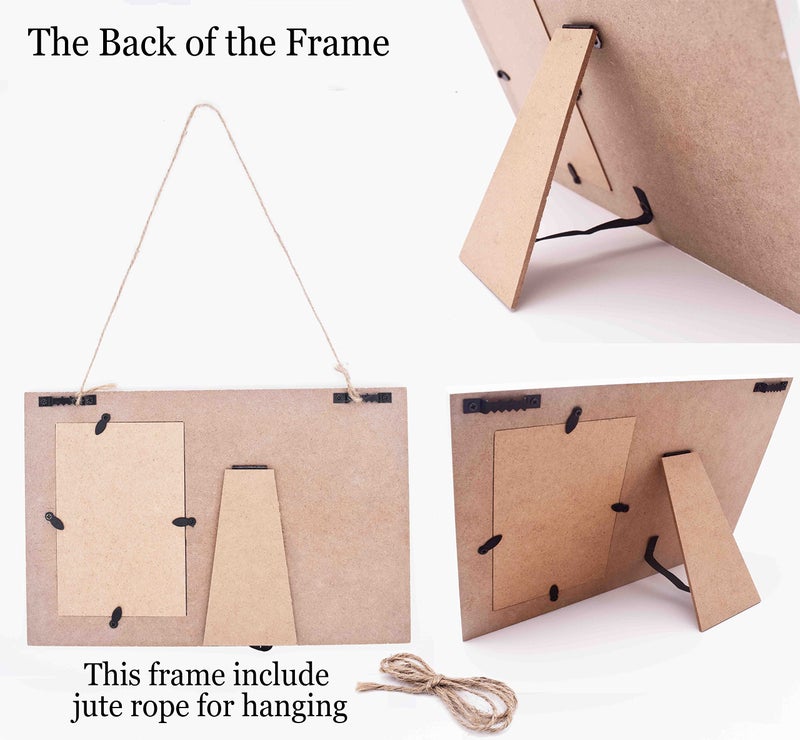 Sioial Best Shower Gifts for Baby-Baptism Present-Shower Party Present for Newborn,Birthday Christmas Gift for Baby Kids Boys Girls-Wooden Photo Frame Picture Frame-Twinkle Twinkle Little Star - Image 5