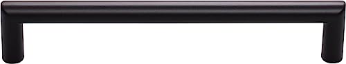 Top Knobs - TK943BLK - Kinney Pull 6 5/16" - Flat Black - Lynwood Collection - Image 3