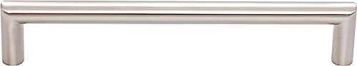 Top Knobs - TK943BLK - Kinney Pull 6 5/16" - Flat Black - Lynwood Collection - Image 2