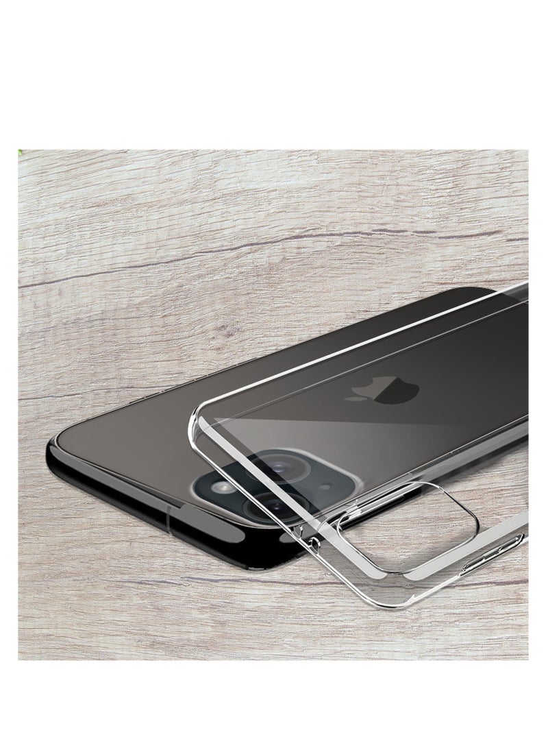 general Clear Case Compatible With Iphone 15 Plus 5G, Transparent Shockproof Bumper Cover, Anti-Scratch Clear Back Protective Phone Case for Iphone 15 Plus 6.7" (Clear) - Image 2