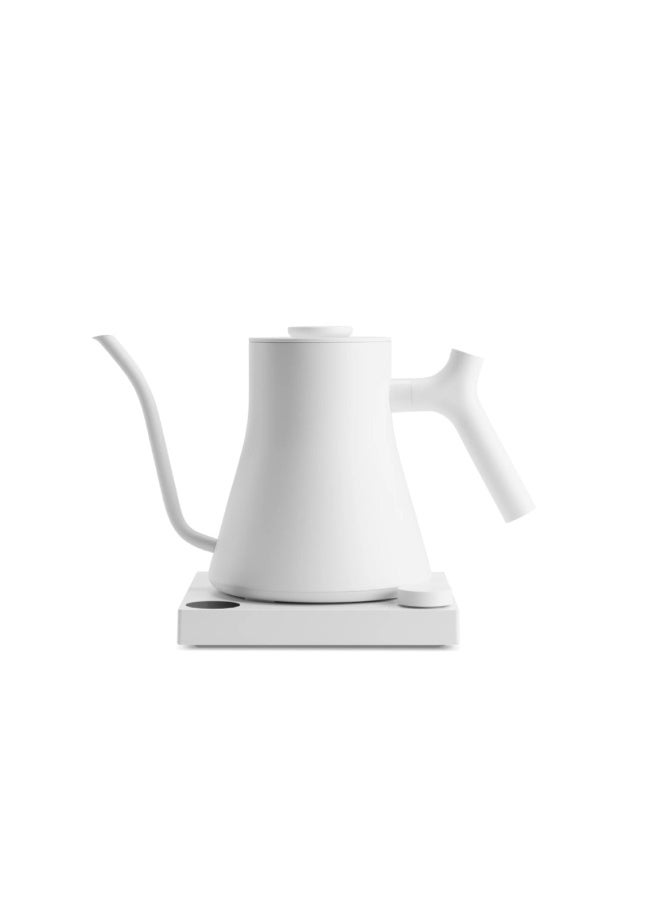 FELLOW Stagg EKG Pro Electric Pour-Over Coffee Kettle – Precision Pour Spout, To-the-Degree Temperature Control, and Quick Heat Time, 900 ml Capacity,Color -White - Image 1