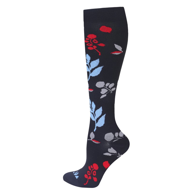 Nylon Compression Socks for Running – High Tube Sports Socks for Men and Women - Image 1