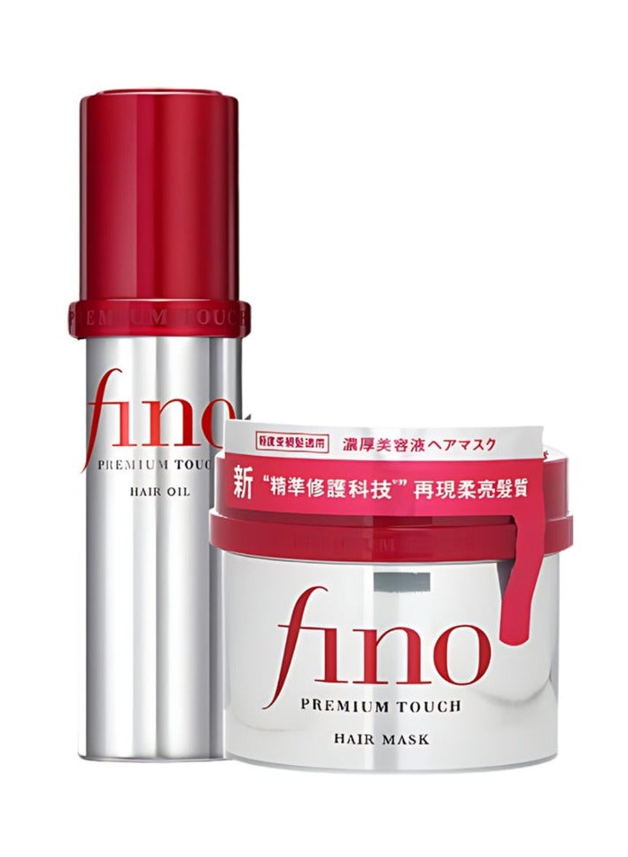 FINO Hair oil 70 ml and hair Mask 230 g