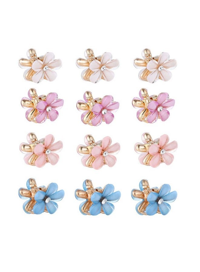 RedChimes Korean Style Large Hair Clutcher hair Claw Clip Hair Accessories Thick Hair Fashion Clips For Women & Girls (Mini Pearl Rhinestone Claw, 15) - Image 5