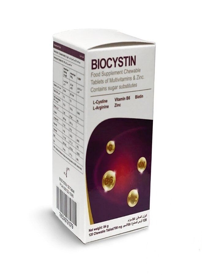 Biocysteine Multivitamin Zinc 120 Tablets - Image 1